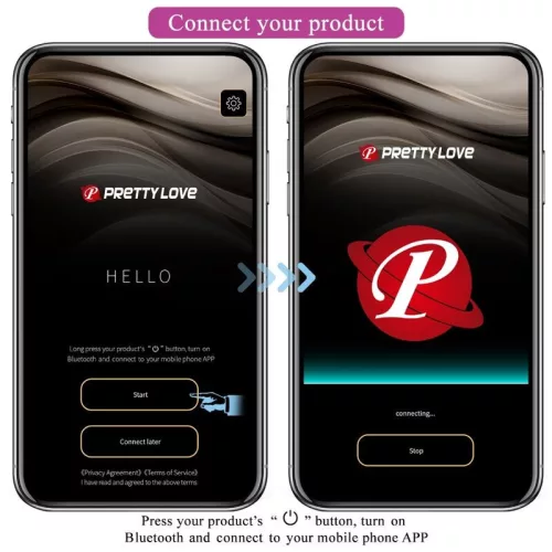PRETTY LOVE - okos anál dugó stílusos kivitelben