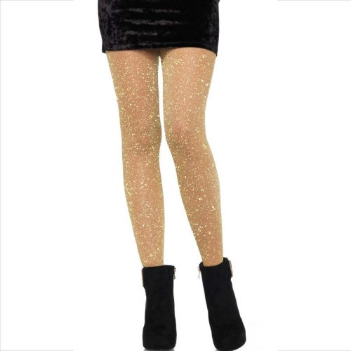 LEG AVENUE – áttetsző arany harisnyanadrág