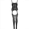 Leg Avenue - Stílusos bodystocking pántokkal