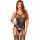 LEG AVENUE - csipkével díszített bodystocking intim viselet