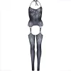 LEG AVENUE - csipkével díszített bodystocking intim viselet