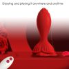 ARMONY – piros távirányítós vibrátor és análkúp (kicsi)