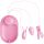 PRETTY LOVE – érzéki elektro-stimuláló csipesz pink színben
