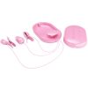 PRETTY LOVE – érzéki elektro-stimuláló csipesz pink színben