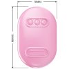 PRETTY LOVE – érzéki elektro-stimuláló csipesz pink színben