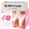 PRETTY LOVE – érzéki elektro-stimuláló csipesz pink színben