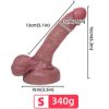 ARMONY – élethű folyékony szilikon dildó 13 cm