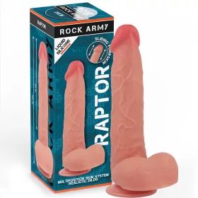   ROCKARMY – prémium folyékony szilikon Raptor vibrátor 24 cm