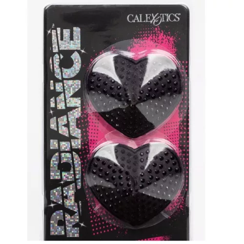 CalExotics Radiance – szív alakú mellbimbó védőfedelek