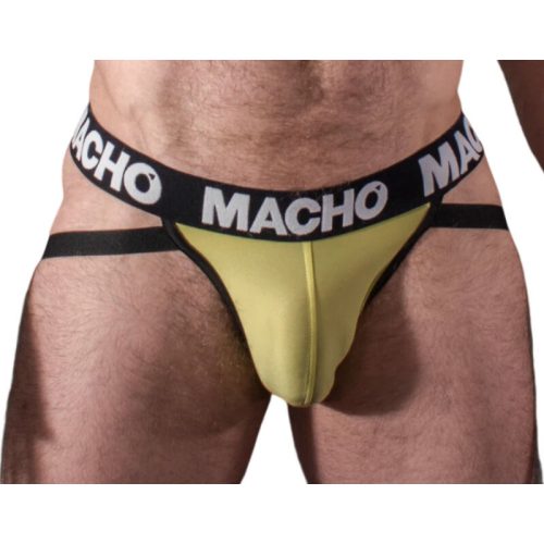 MACHO MX25A – prémium lycra boxer sárga XL 