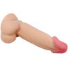 PRETTY LOVE – élethű dildó csúszkáló bázissal 19,4 cm