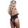 CHILIROSE – érzéki fekete tanga (crotchless) S/M