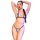 CHILIROSE – elegáns ezüst bikini S/M méretben