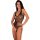 LIVCO CORSETTI FASHION - érzéki fekete testharisnya, egy méret