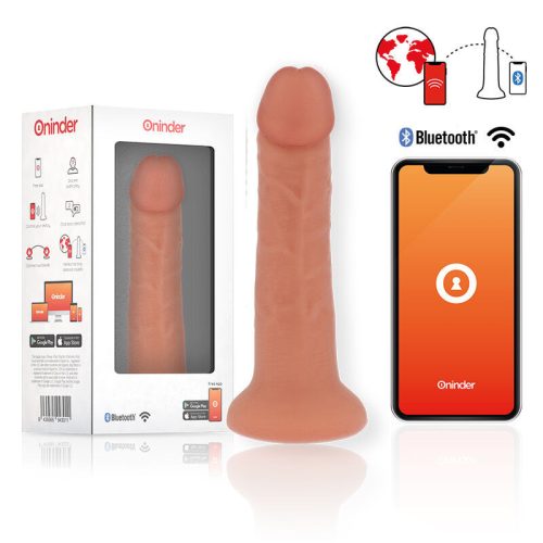 ONINDER – nagyméretű vibrátor 9 sebességgel és ingyenes appal