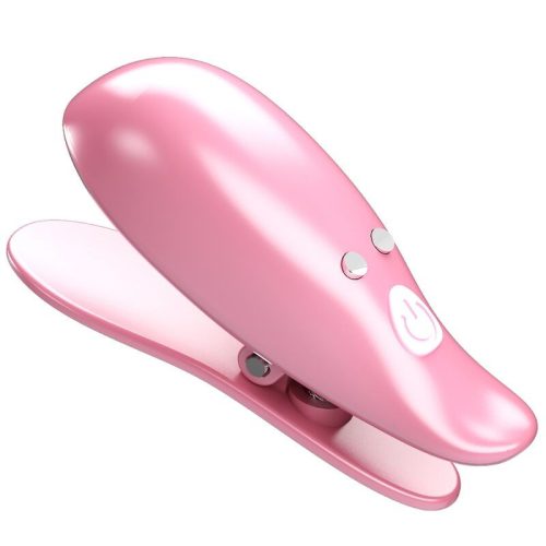 Pretty Love - érzéki vibráló mellbimbócsipesz rózsaszín