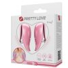 Pretty Love - érzéki vibráló mellbimbócsipesz rózsaszín