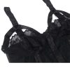 SUBBLIME – fekete teddy harisnyatartóval S/M