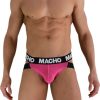 MACHO - szexi jock fürdőnadrág, pink neon színben
