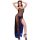 CHILIROSE – fekete hosszú babydoll és tanga szett