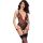 CHILIROSE – csábító piros bodysuit XL, nyitott ágyékkal