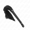 KINK – fekete textúrájú markolatú ostor 48,5 cm