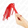 KINK - egyszerű mini piros ostor 28 cm