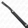 KINK – fekete széles farok ostor 48,5 cm