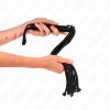 KINK – prémium fekete kötél korbács 56 cm