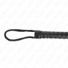 KINK – prémium fekete kötél korbács 56 cm