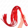 KINK – piros rövid nyelű, hosszú farkú ostor 70 cm