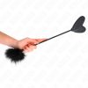 KINK - érzéki szív formájú csapkodó tollakkal 31 cm