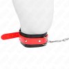 KINK – állítható nyaklánc piros pánttal 36-43 cm