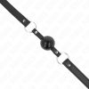 KINK – 4 cm-es TPE labda gátló fekete zárral
