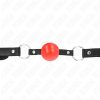 KINK - izgató 4 cm-es gumi gag szájpecek