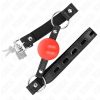 KINK - izgató 4 cm-es gumi gag szájpecek
