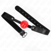 KINK – állítható 4 cm puha gumi golyós gag