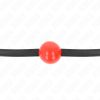 KINK – piros, szilárd golyós maszk 4 cm-es kivitelben