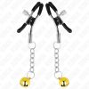 KINK Gold Jingle Bell – ékszer mellbimbó csipesz 6 cm