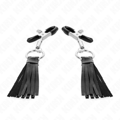 KINK – Bőrhatású csipkés mellbimbócsipesz 6 cm