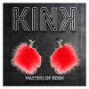 KINK - piros tollas mellbimbó klipsz 7 cm