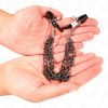 KINK – 3 láncos mellbimbó csipesz, fekete