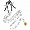 KINK – láncos mellbimbó csipeszek haranggal 30 cm