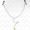 KINK – láncos mellbimbó csipeszek haranggal 30 cm