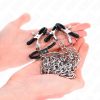 KINK – 4 láncos mellbimbócsipesz 32 cm-es láncokkal
