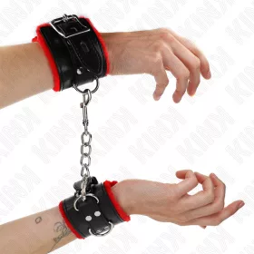   KINK – állítható bőr kézmegtartó, prémium érzékiség