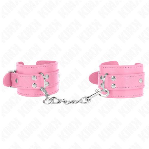KINK – állítható csukló megkötöző pántok, pink