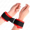 KINK – állítható nylon csuklóbilincsek, stílusos fekete