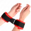 KINK – állítható nylon csuklóbilincsek, stílusos fekete