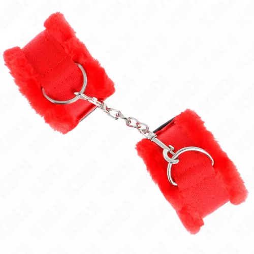 KINK – állítható prémium csuklókötöző, belső szőrme béléssel